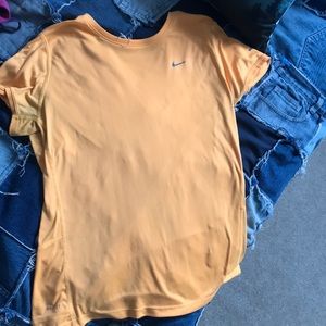 Orange Nike Running Shirt